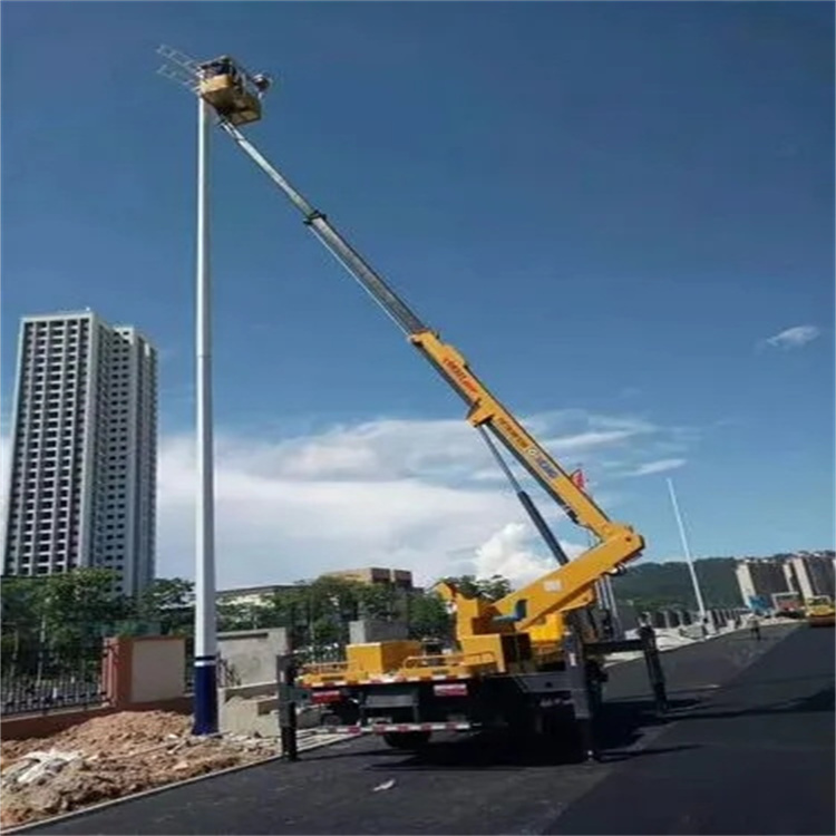 淮安淮阴维修路灯的曲臂升降车出租